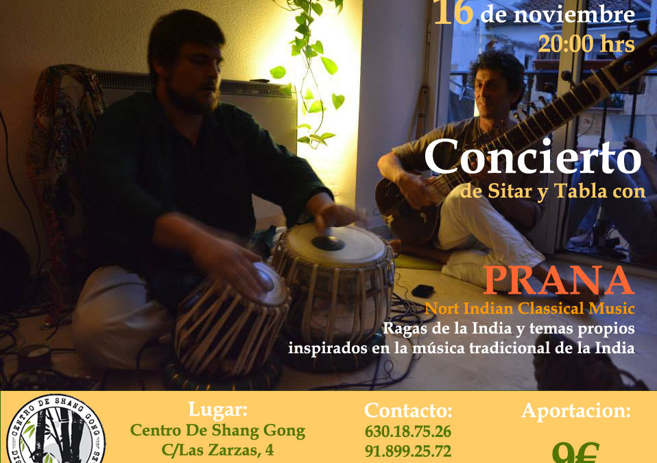 CONCIERTO DE SITAR Y TABLA